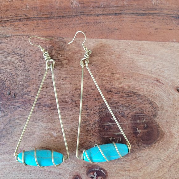 Beautiful African Earrings - Picture 1 of 2